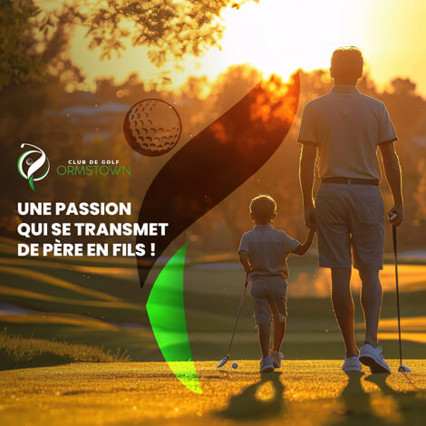 Réalisation de publication pour le Facebook du Golf Ormstown