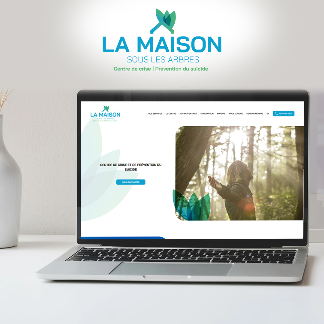 Réalisation du site web de la Maison sous les arbres